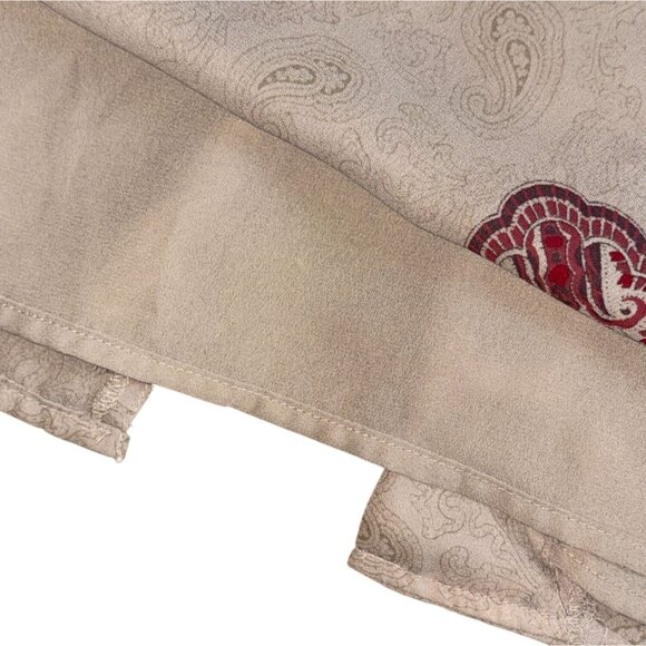 Uniform John Paul Richard Vintage Maxi Skirt-khaki/Tan-Size 10-GUC - Picture 4 of 7